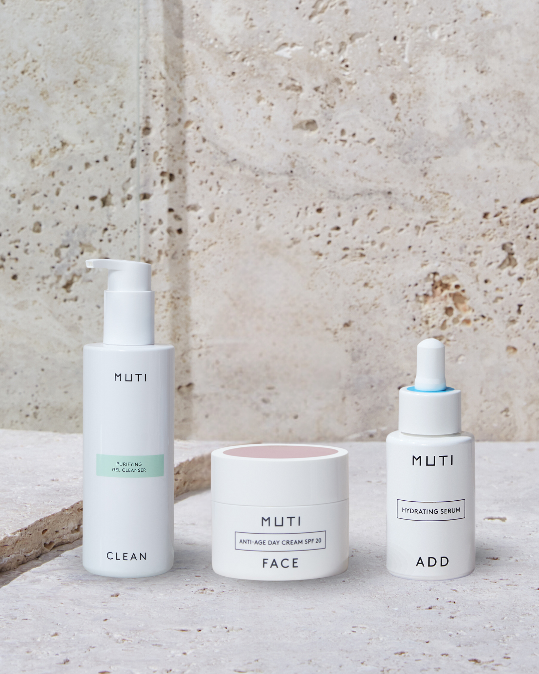MUTI 3-SCHRITTE ANTI-AGE SET