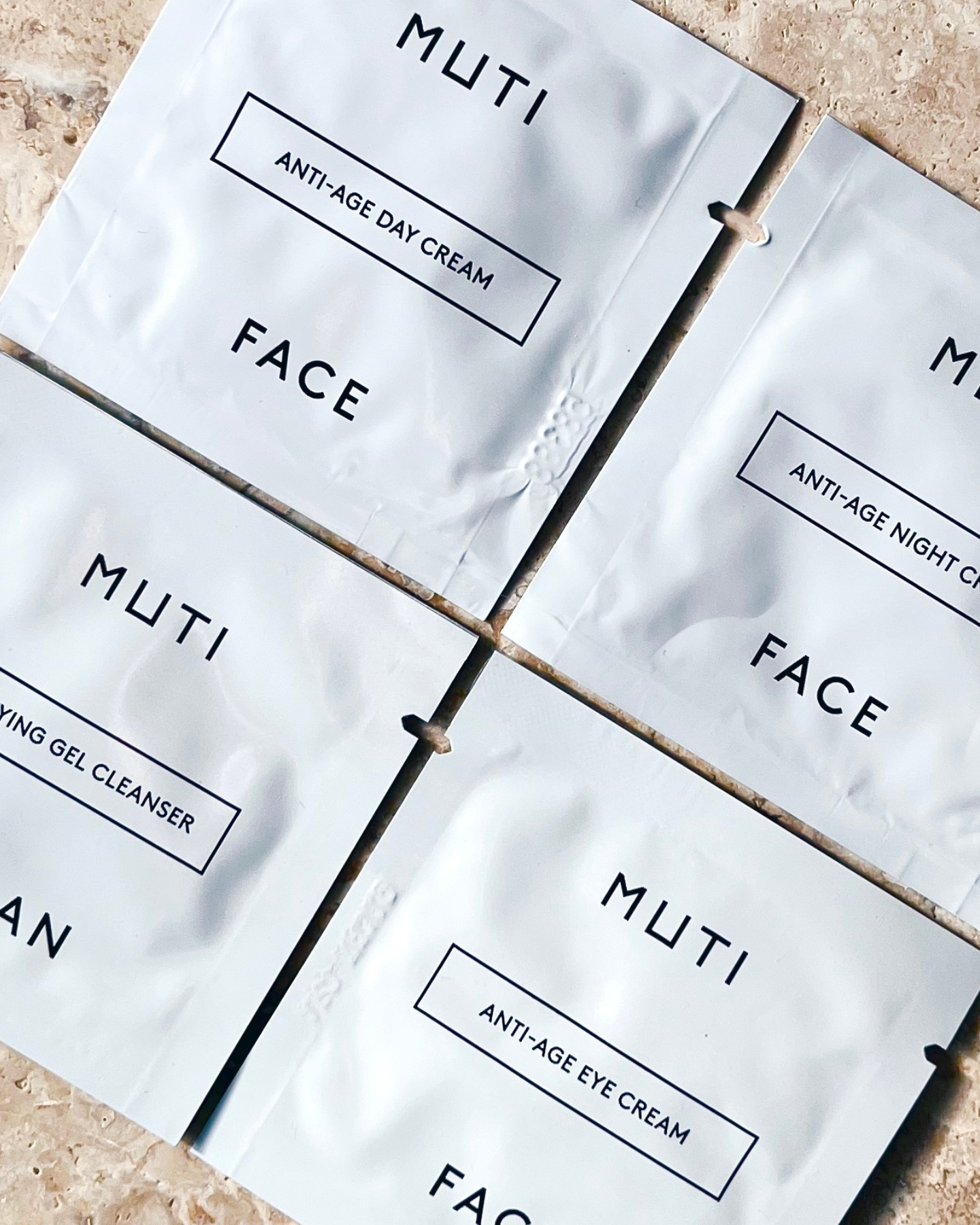 MUTI Face Trial Kit Samples