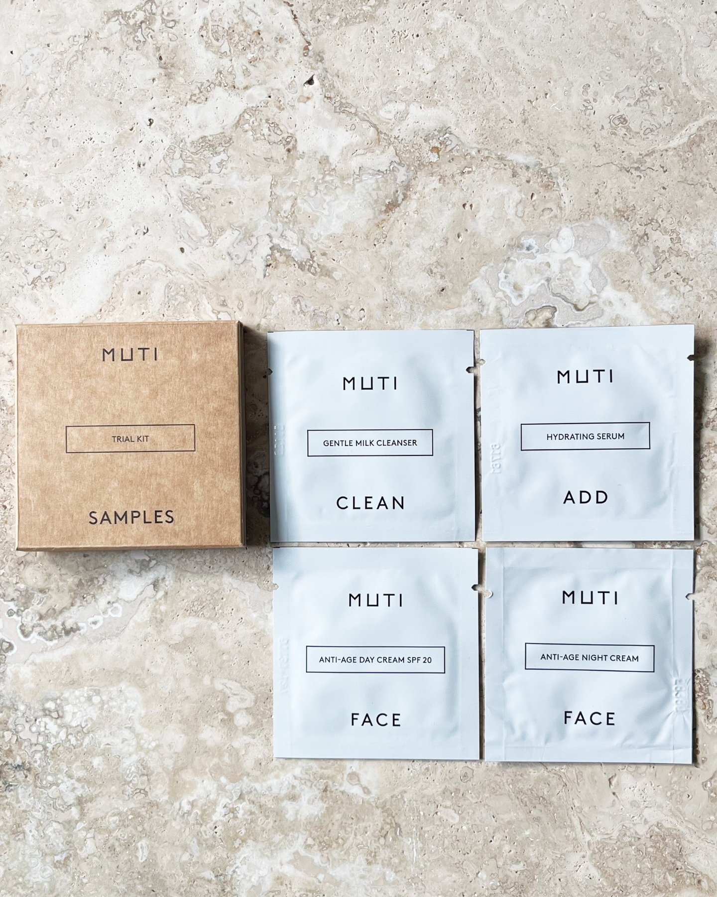 MUTI Trial Kit Samples