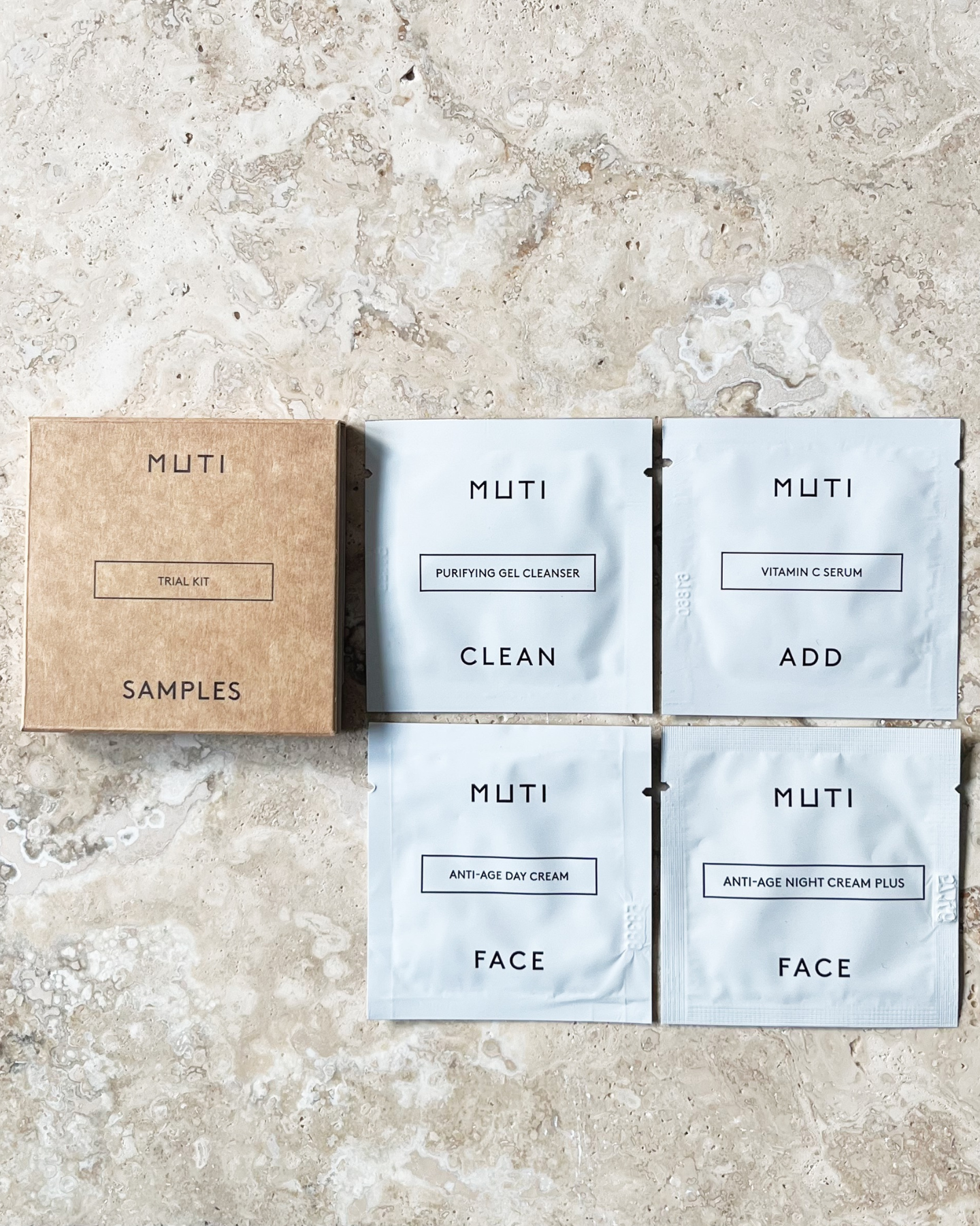 MUTI Samples TRIPLE TRIAL KIT